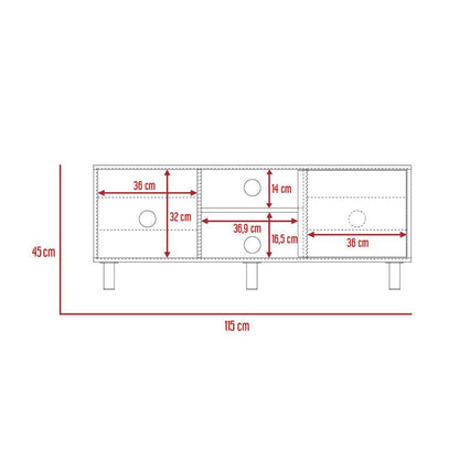 Rack Para Tv  Lioren  Bellota Hasta 45''