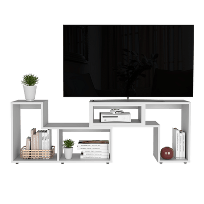 Mesa Para Tv Veluna Blanco Para Tv De 50"