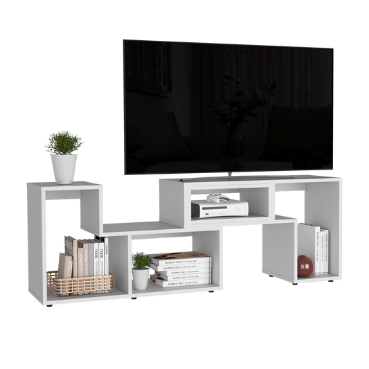 Mesa Para Tv Veluna Blanco Para Tv De 50"