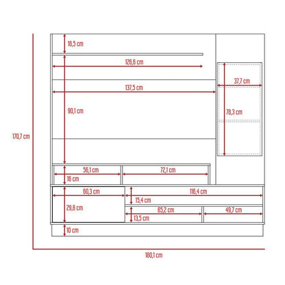 Mesa Para Tv Bahia Duna Y Plomo Para Tv De 60"