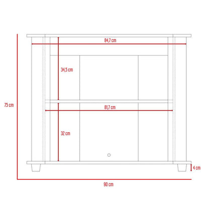 Rack Para Tv Zeveny  Coñac