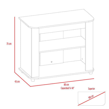 Rack Para Tv Zeveny  Coñac
