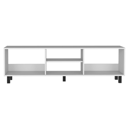 Rack Para Tv Lureon 160  Blanco Hasta 70"