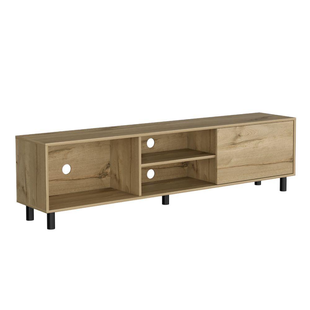 Mesa Para Tv Lureon Macadamia Para Televisor Hasta 70"