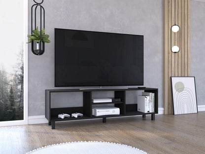Mesa Para Tv Lureon Wengue Para Tv De 70"
