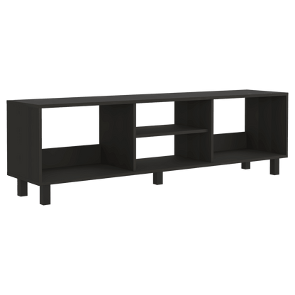Mesa Para Tv Lureon Wengue Para Tv De 70"