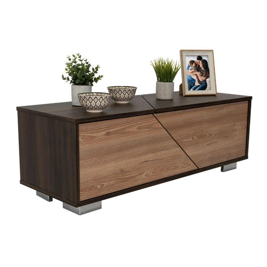 Mesa De Centro Fenari Caoba Y Miel