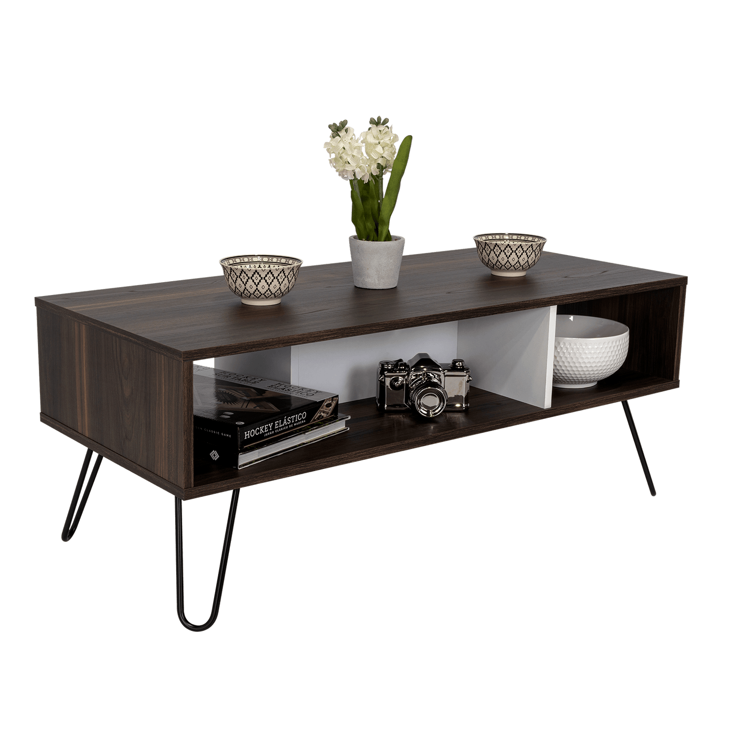Mesa De Centro Vamira  Habano + Blanco