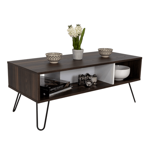 Mesa De Centro Vamira  Habano + Blanco