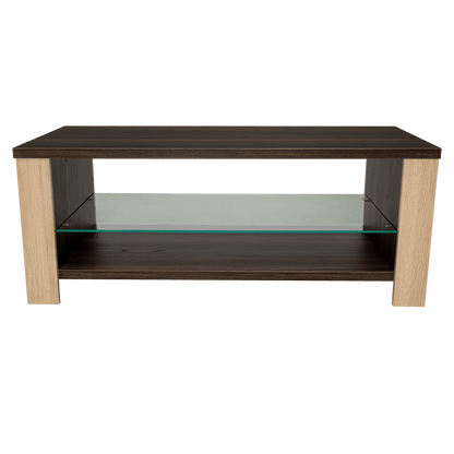 Mesa De Centro Thinka  Habano  Y Rovere
