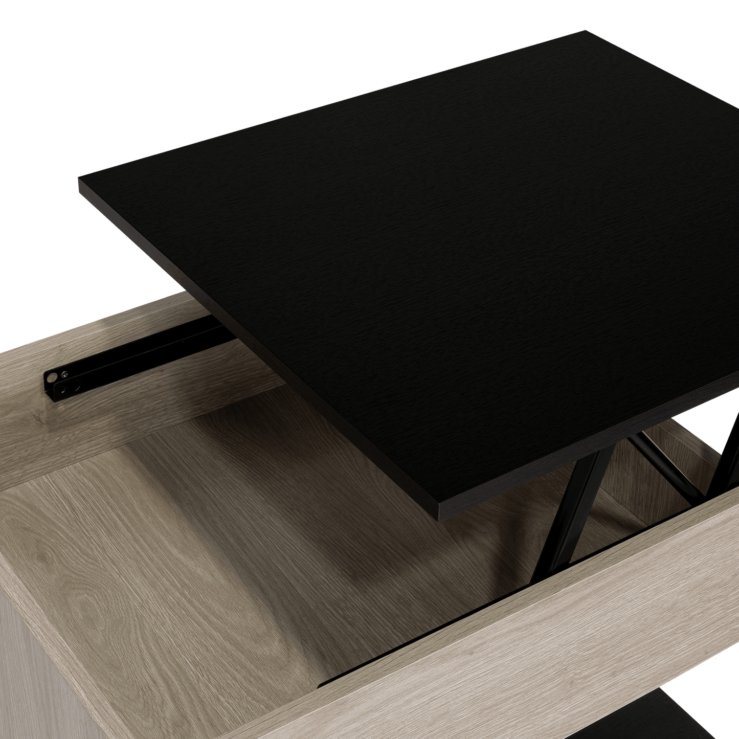 Mesa Funcional Denure 5G-1  Ceniza + Wengue