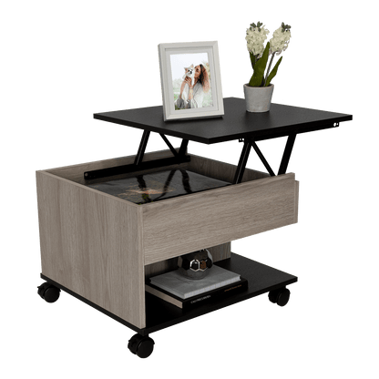 Mesa Funcional Denure 5G-1  Ceniza + Wengue