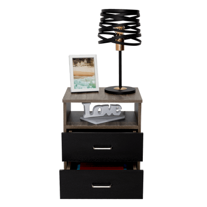 Mesa De Noche Shelf  Siena + Wengue