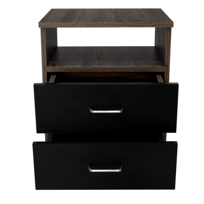 Mesa De Noche Shelf  Siena + Wengue