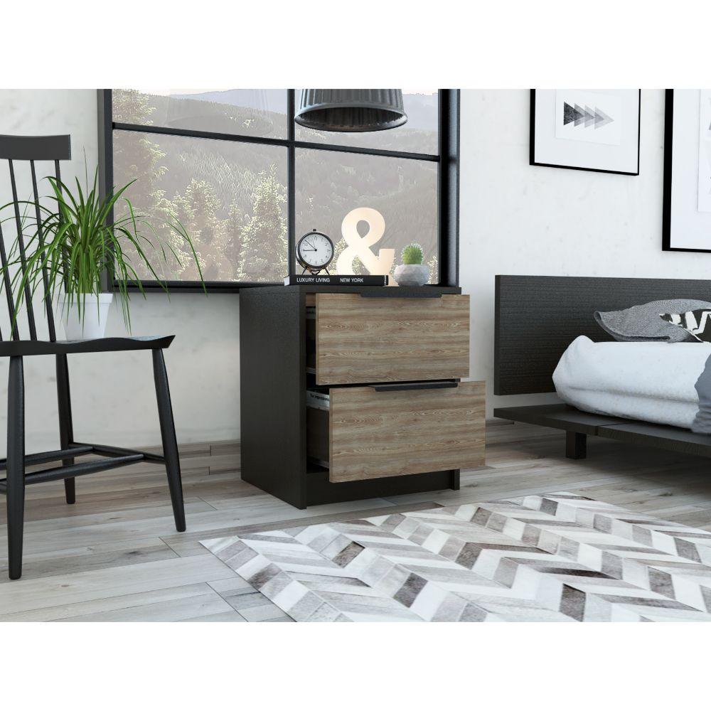 Mesa De Noche Okria  Wengue + Miel