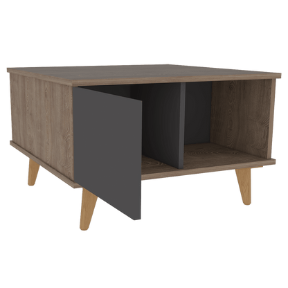 Mesa De Centro Jureli  Miel Y Plomo