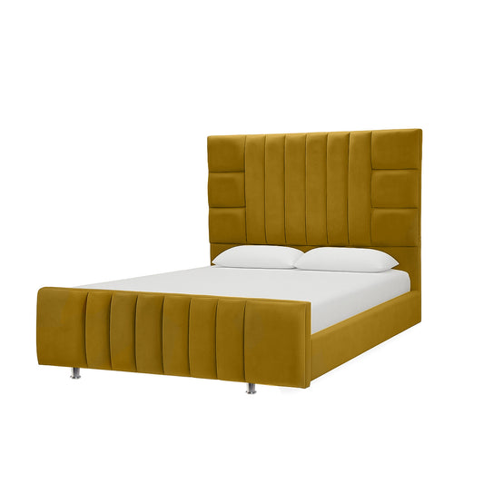 Cama Sencilla Fiora  Mostaza