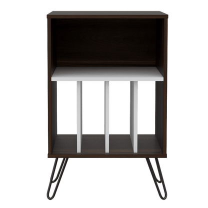 Mueble Auxiliar Vamira Caoba Y Blanco