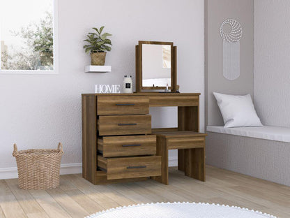 Mueble Tocador Okria Cobre Y Wengue