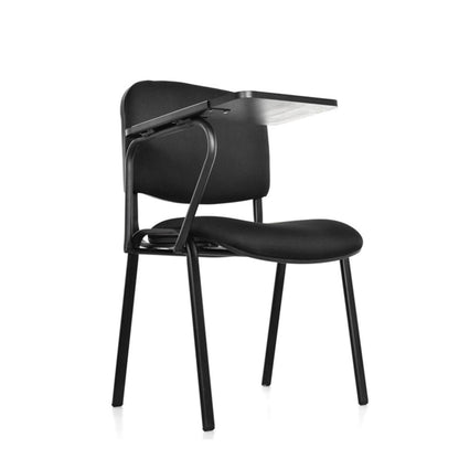 Silla Universitaria Isosceles Tapizada Brazo Fijo 83x46x46 negro