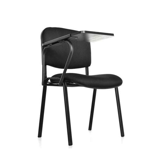 Silla Universitaria Isosceles Tapizada Brazo Fijo 83x46x46 negro