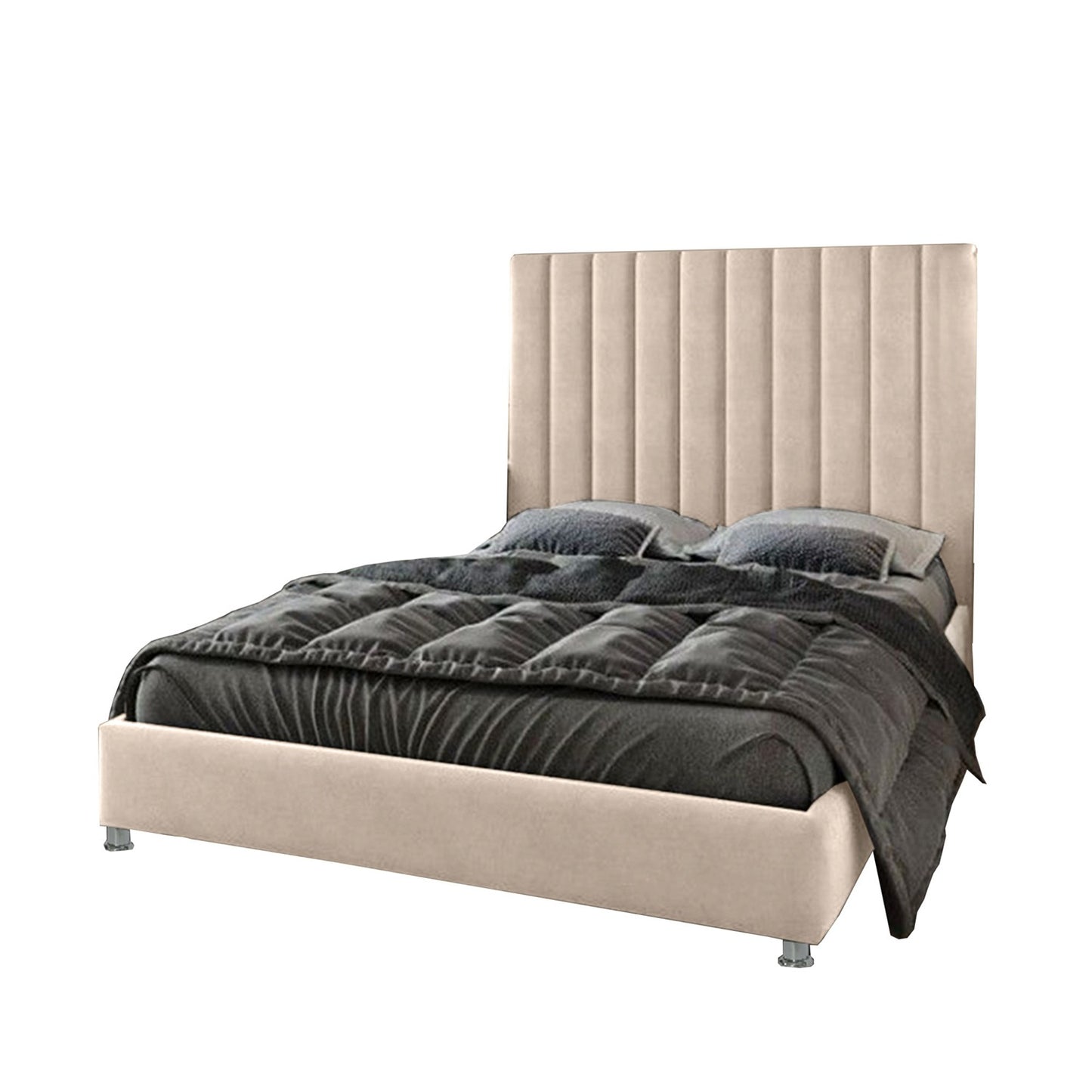 Espaldar de Cama Sencillo Natura  beige