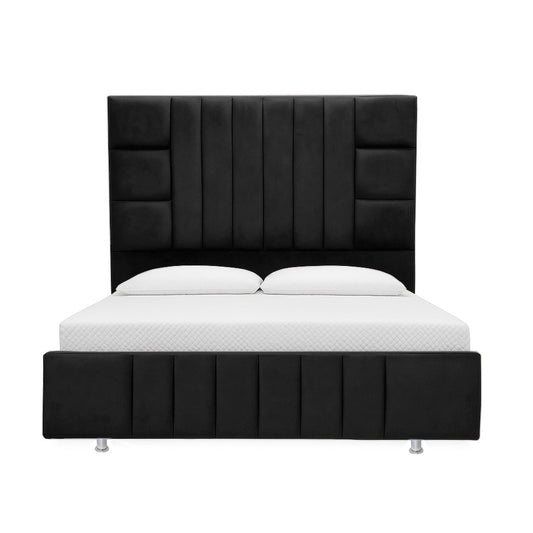 Cama Queen Fiora  Negro