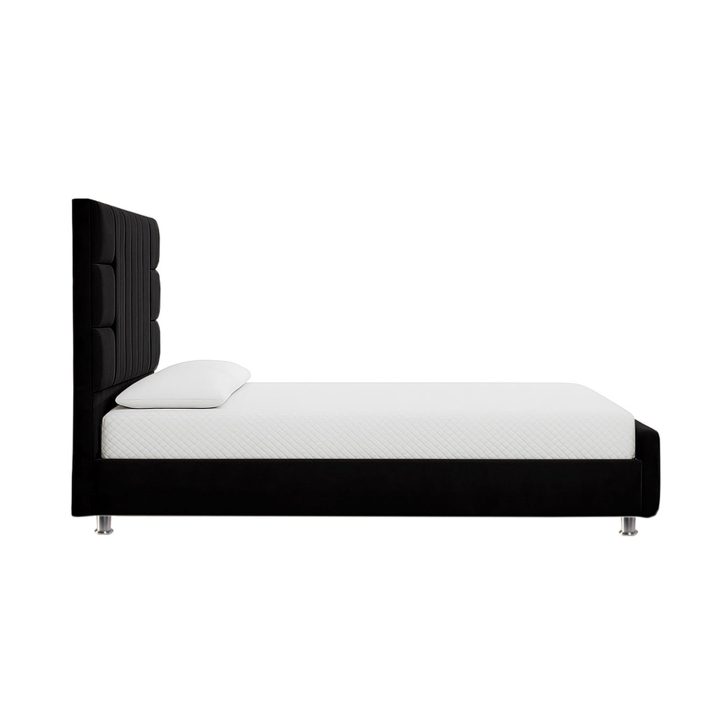 Cama Doble Fiora  Negro