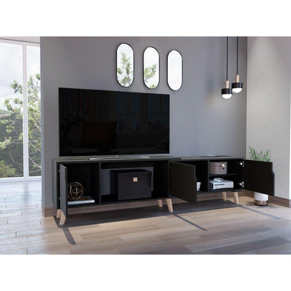 Mesa Para Tv Ornari Wengue Para Tv De 50"