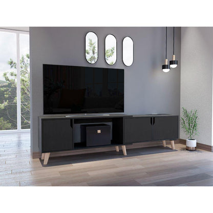 Mesa Para Tv Ornari Wengue Para Tv De 50"