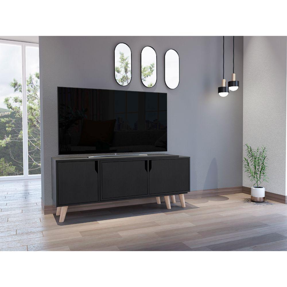 Mesa Para Tv Ornari Wengue Para Tv De 50"