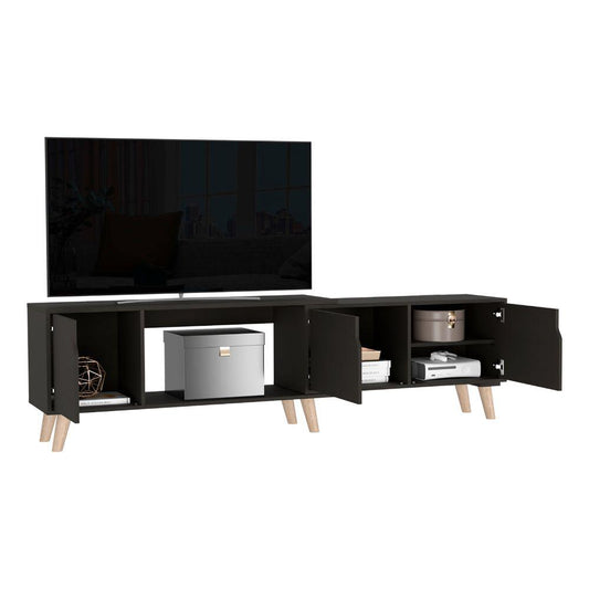 Mesa Para Tv Ornari Wengue Para Tv De 50"
