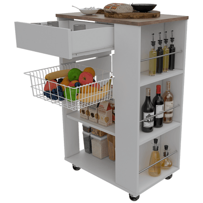 Organizador De Cocina Orilán Blanco Y Duna
