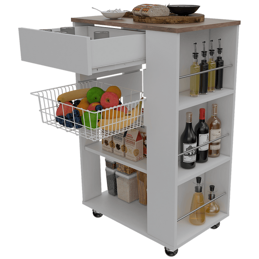 Organizador De Cocina Orilán Blanco Y Duna
