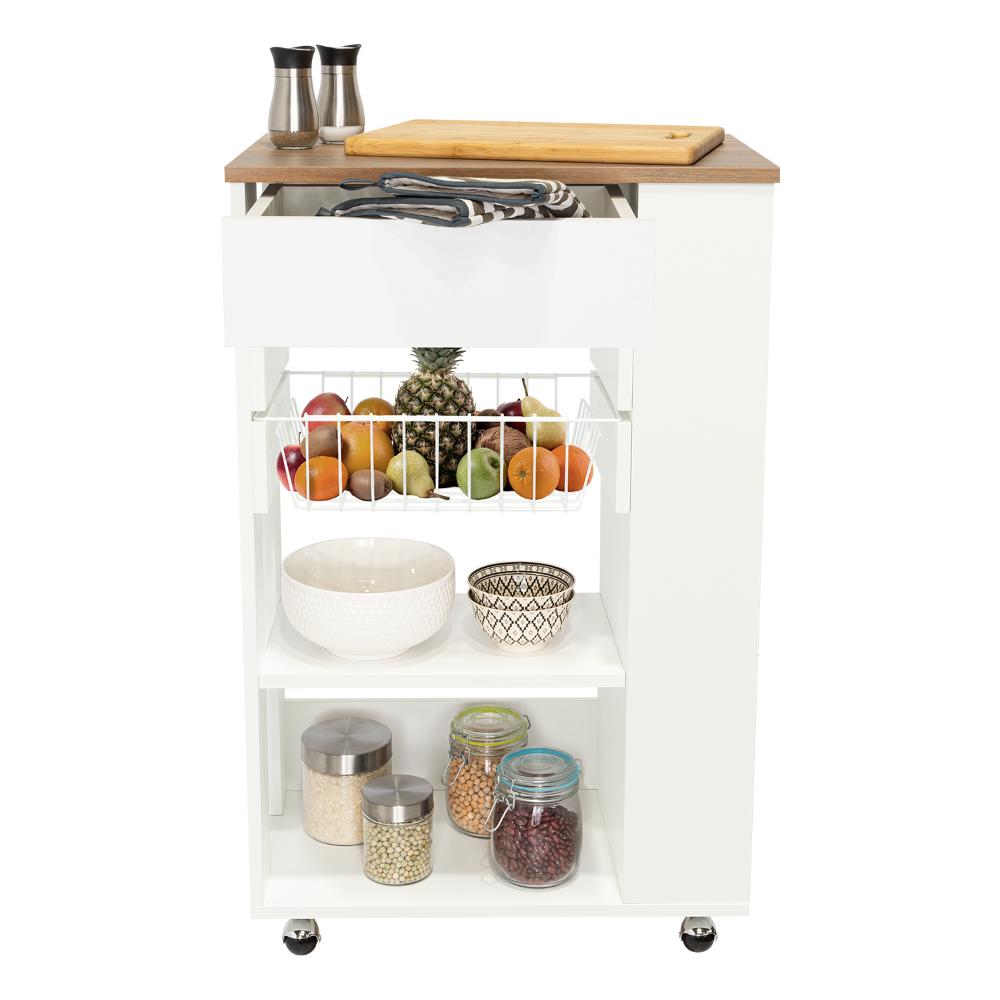 Organizador De Cocina Orilán Blanco Y Moca