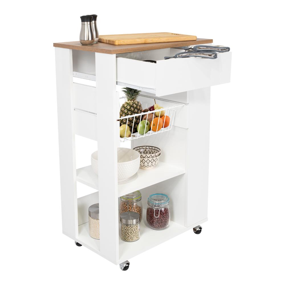Organizador De Cocina Orilán Blanco Y Moca