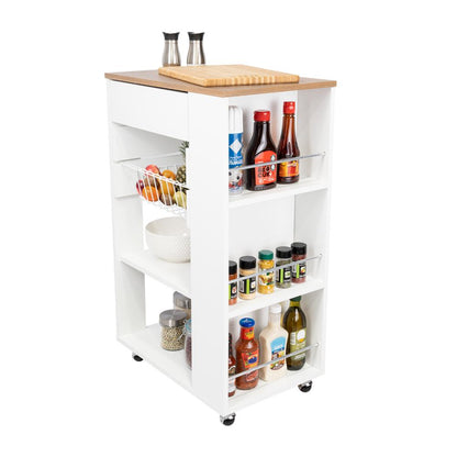 Organizador De Cocina Orilán Blanco Y Moca