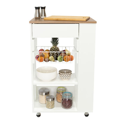Organizador De Cocina Orilán Blanco Y Moca