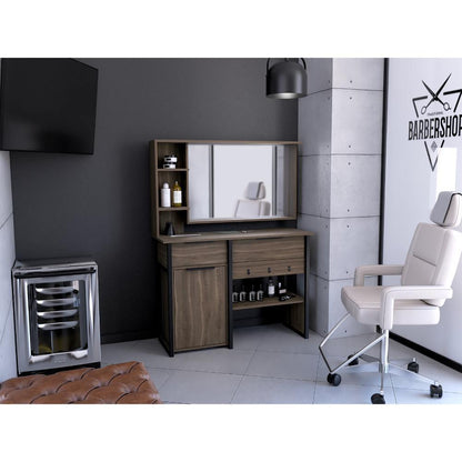 Tocador  O Mueble De Barberia Hopany  Milan