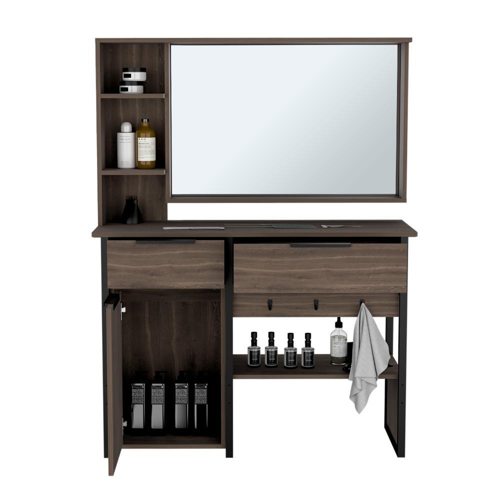 Tocador  O Mueble De Barberia Hopany  Milan