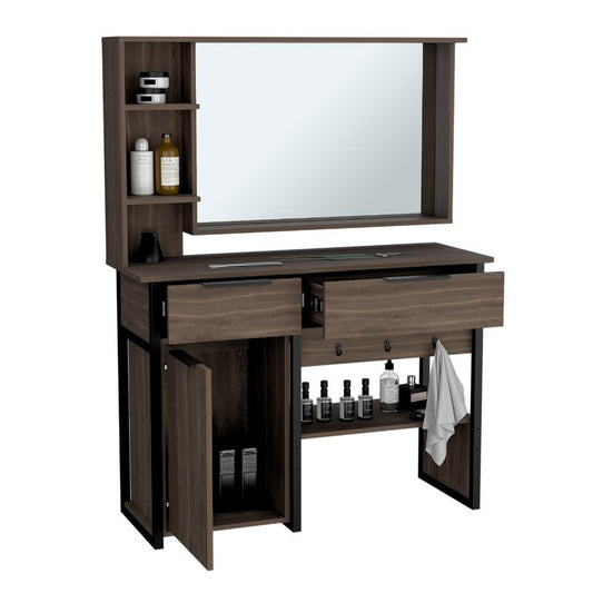 Tocador  O Mueble De Barberia Hopany  Milan