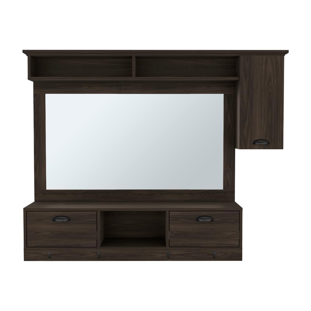 Tocador O Mueble Barberia Wotz  Nogal