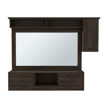 Tocador O Mueble Barberia Wotz  Nogal
