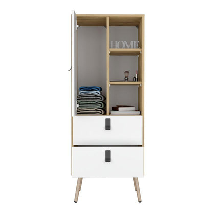 Comoda Alta Revali  Macadamia Blanco