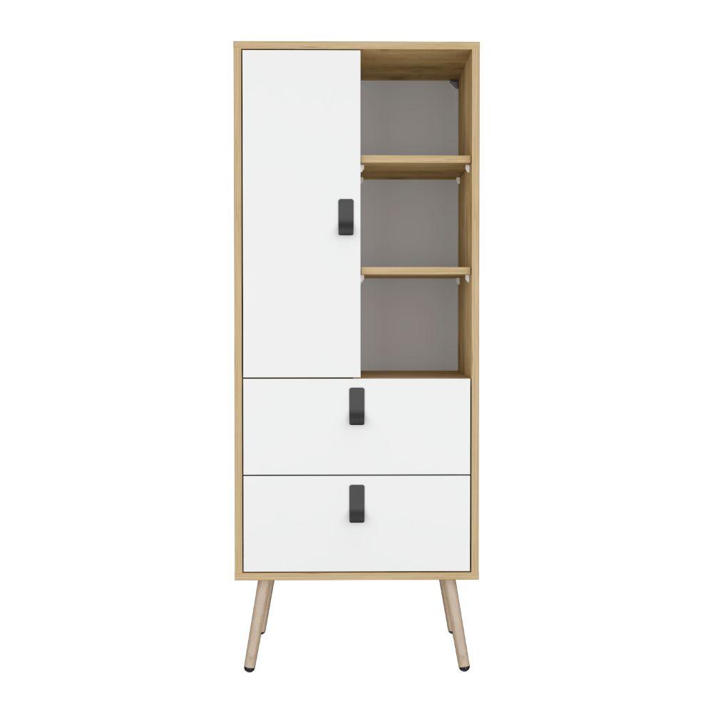 Comoda Alta Revali  Macadamia Blanco