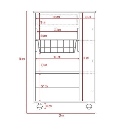 Organizador De Cocina Orilán Blanco Y Duna
