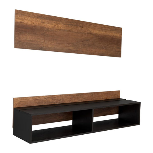 Panel Tv 60 Tyvora Color  Caramelo Wengue