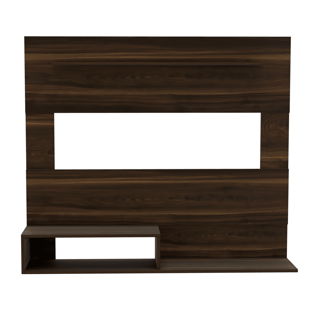 Panel de TV Hambury color Caoba para Sala.