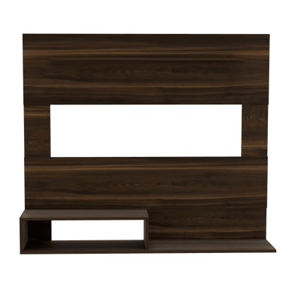 Panel de TV Hambury color Caoba para Sala.