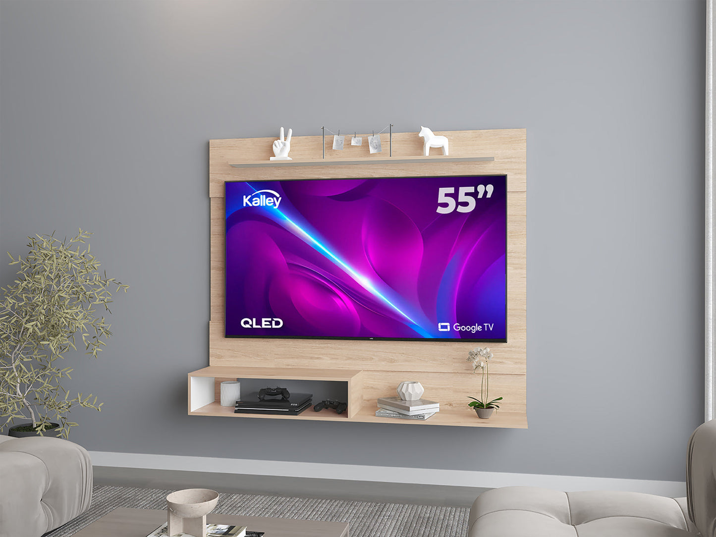 Panel Tv Veluna (1C)